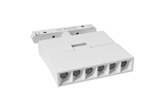 Lampa z diodami do szyn magnetycznych łamana 6W 4000K