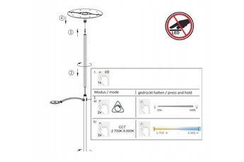 Lampa podłogowa PAUL NEUHAUS Artur
